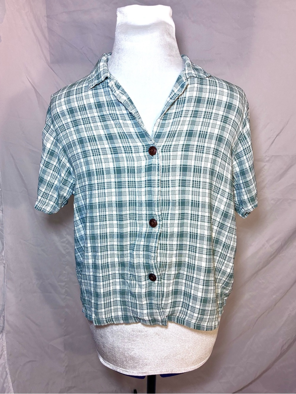 Vintage Russ Beren’s Flannel Top - Picture 3 of 6